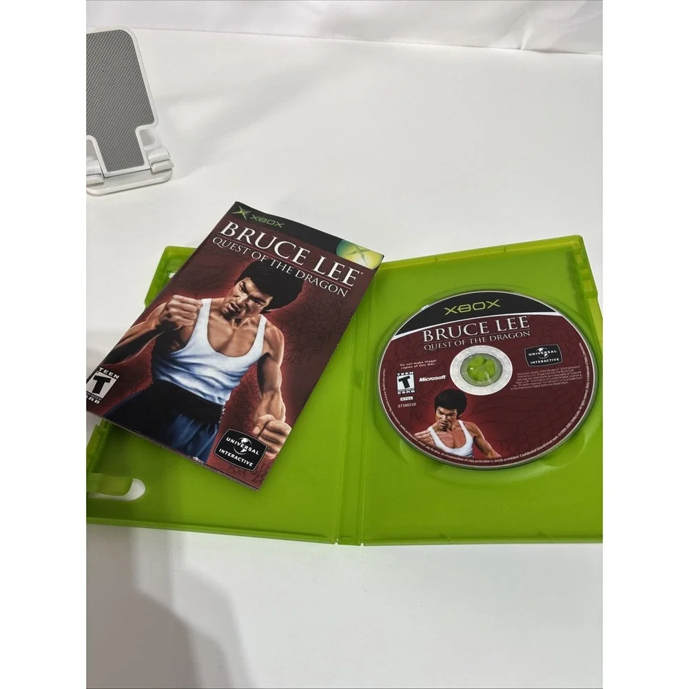 XBOX Bruce Lee Quest of the Dragon Original‎ Xbox 2002 Tested Works